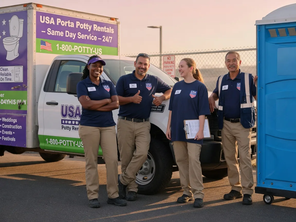 Porta Potty Rental company in Mineral, VA